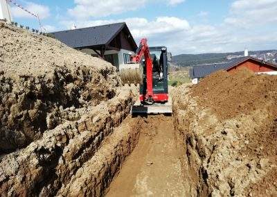 Pásové rypadlo Kubota Stavitelství Stehlík