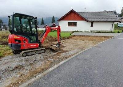 Pásové rypadlo Kubota Stavitelství Stehlík